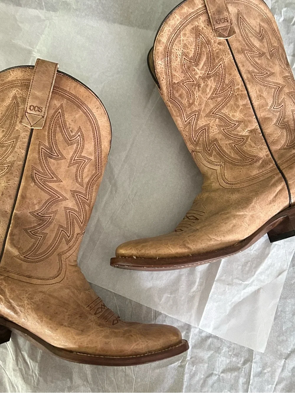 Like NEW Roper Men's Pierce Sidewinder Concealed Carry System Western BootS